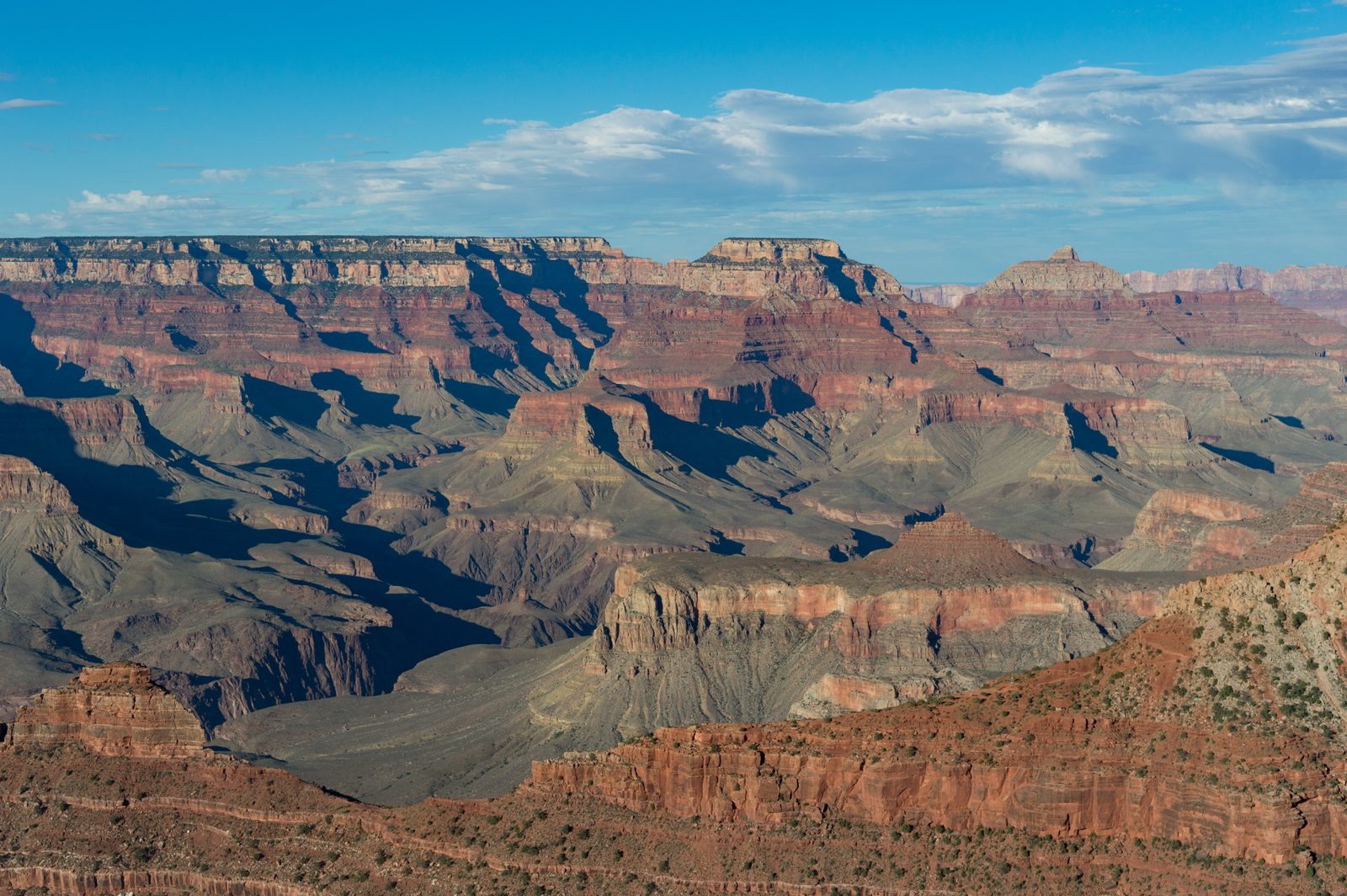 The Grand Canyon from Mather Point on the South Rim