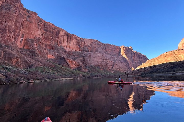 Horseshoe Bend Kayak Tour with Ancient Petroglyph Viewing, photo 4 of 10