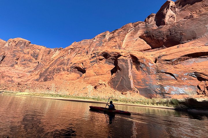 Horseshoe Bend Kayak Tour with Ancient Petroglyph Viewing, photo 5 of 10